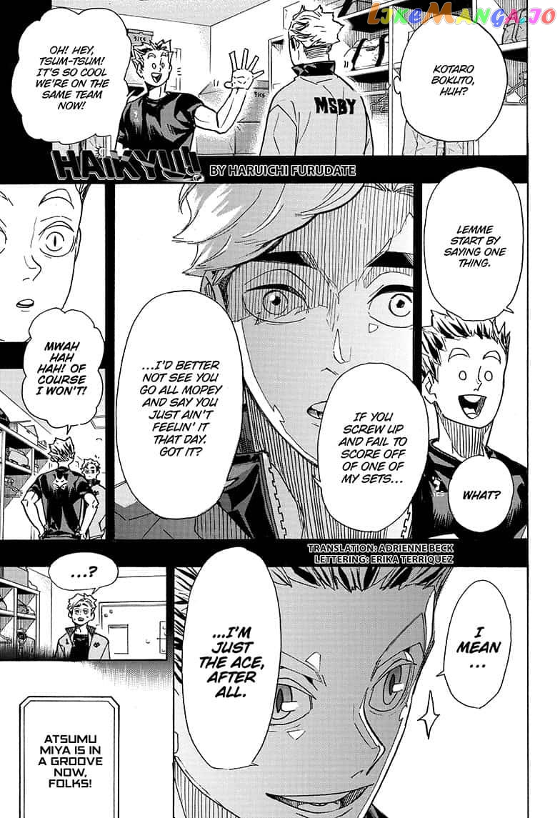 Haikyuu!!, Chapter 392 image 01